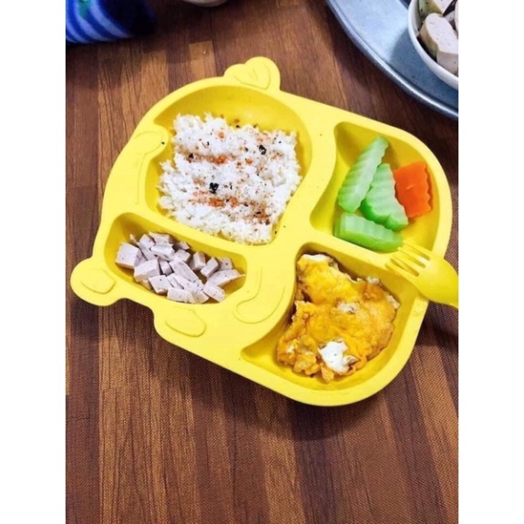 Bộ Khay Cơm Vịt Vàng Kèm Cốc Thìa - Bát Vịt