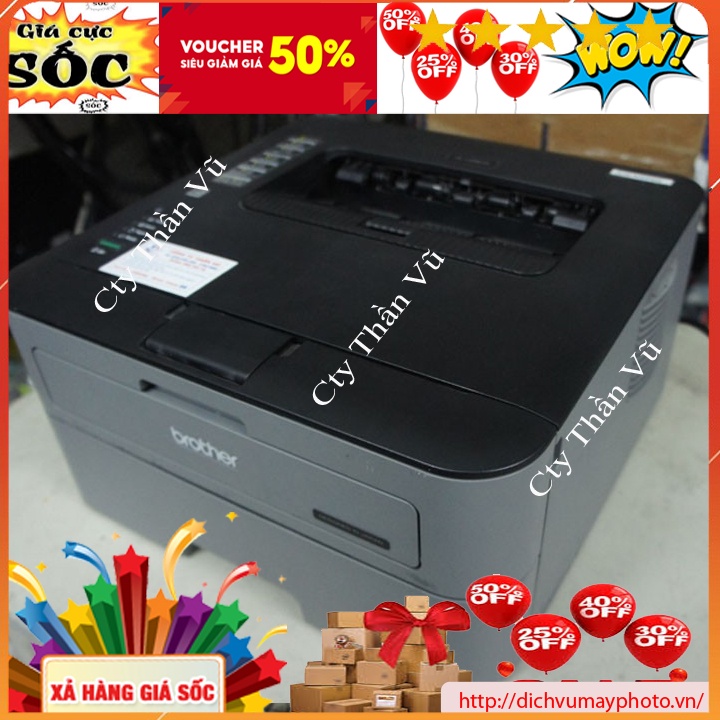 Máy in brother HL 2321d hàng đã qua sử dụng độ mới trên 80% có in đảo chiều bảo hành INECO
