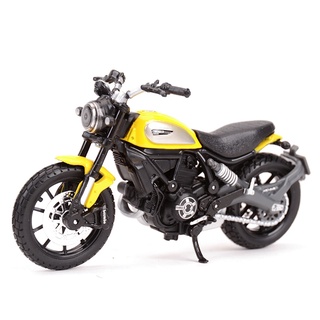 Mô hình xe mô tô ducati scrambler tỉ lệ 1/18 maisto