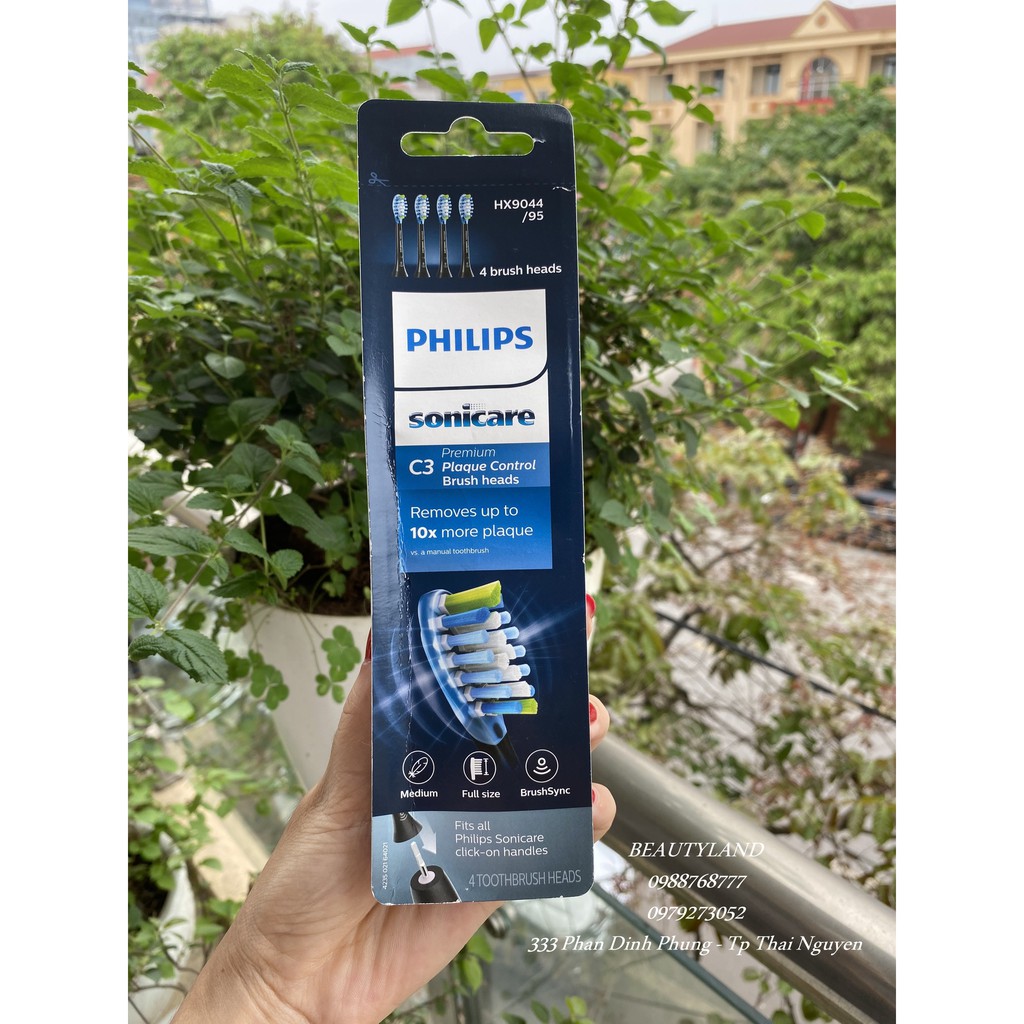 Đầu bàn chải điện Philips Sonicare C2,C3, G2, W ,W3  CAO CẤP loại bỏ mảng bám