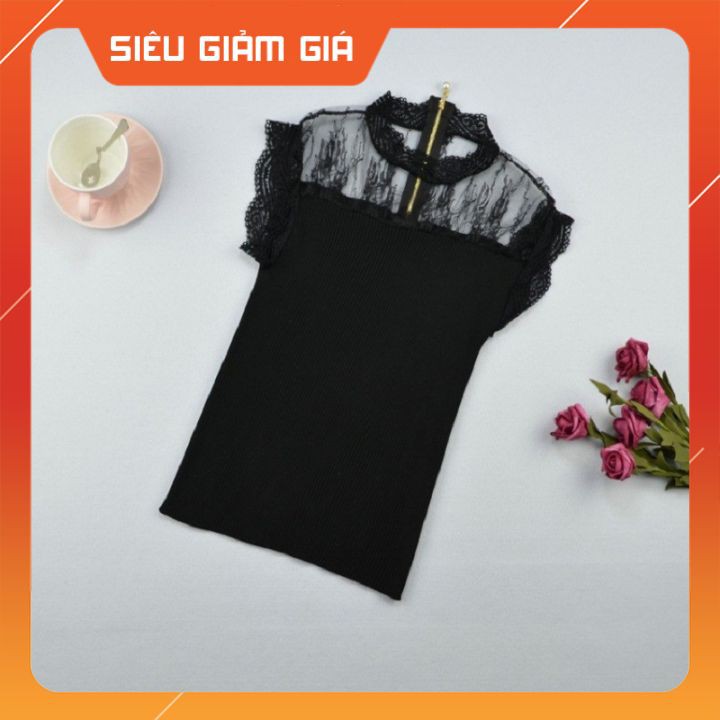 Áo len nữ ❣️ FREESHIP❣️Áo len nữ ulzzang mỏng pha ren siêu sexy, hàng Quảng Châu loại 1, chất len dệt mềm mịn, không xù | BigBuy360 - bigbuy360.vn