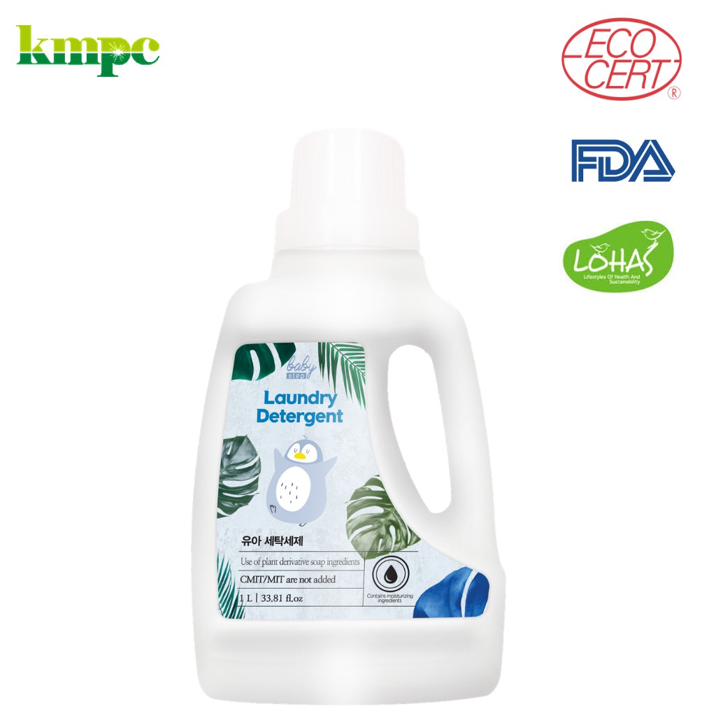 [MUA KÈM DEAL 1K] Nước giặt hữu cơ cho bé an toàn thơm lâu Baby Step 1000ml- Nhập khẩu chính hãng Hàn Quốc