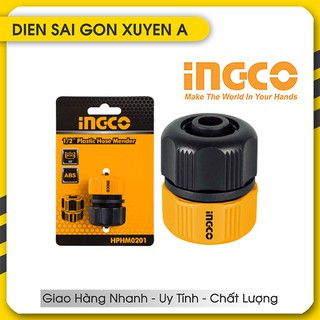 Đầu nối ống nước mềm Fi21 INGCO HPHM0201