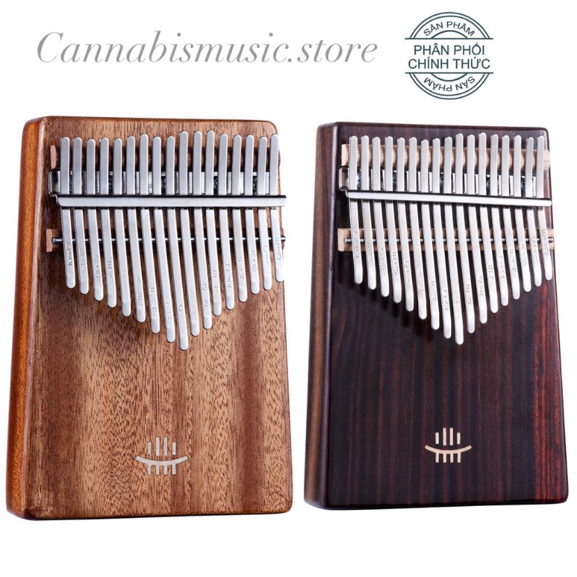 Đàn Kalimba 17 Phím Hluru KC-KO và KC-RW Chính Hãng (Gỗ Koa, Rosewood)