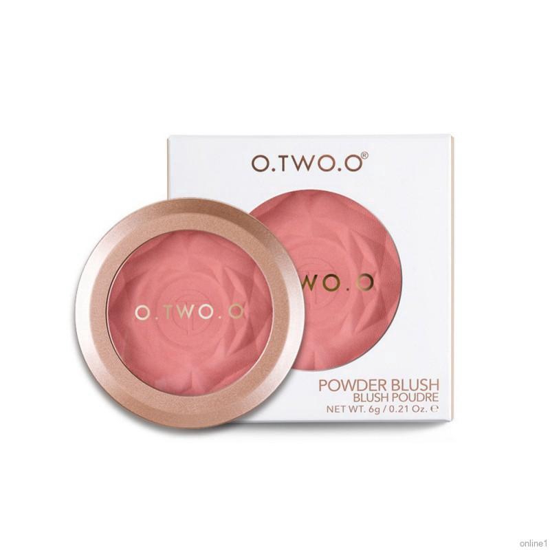 [Hàng mới về] Phấn má hồng dạng nén O.TWO.O tạo hiệu ứng gương mặt hồng hào tươi tắn | BigBuy360 - bigbuy360.vn
