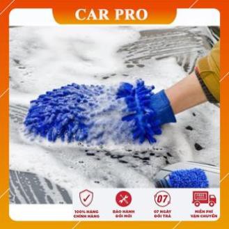 Găng tay 2 mặt rửa xe máy, ô tô, lau dọn nội thất - CAR PRO