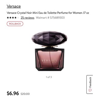 Nước hoa Versace Crystal Noir 5ml