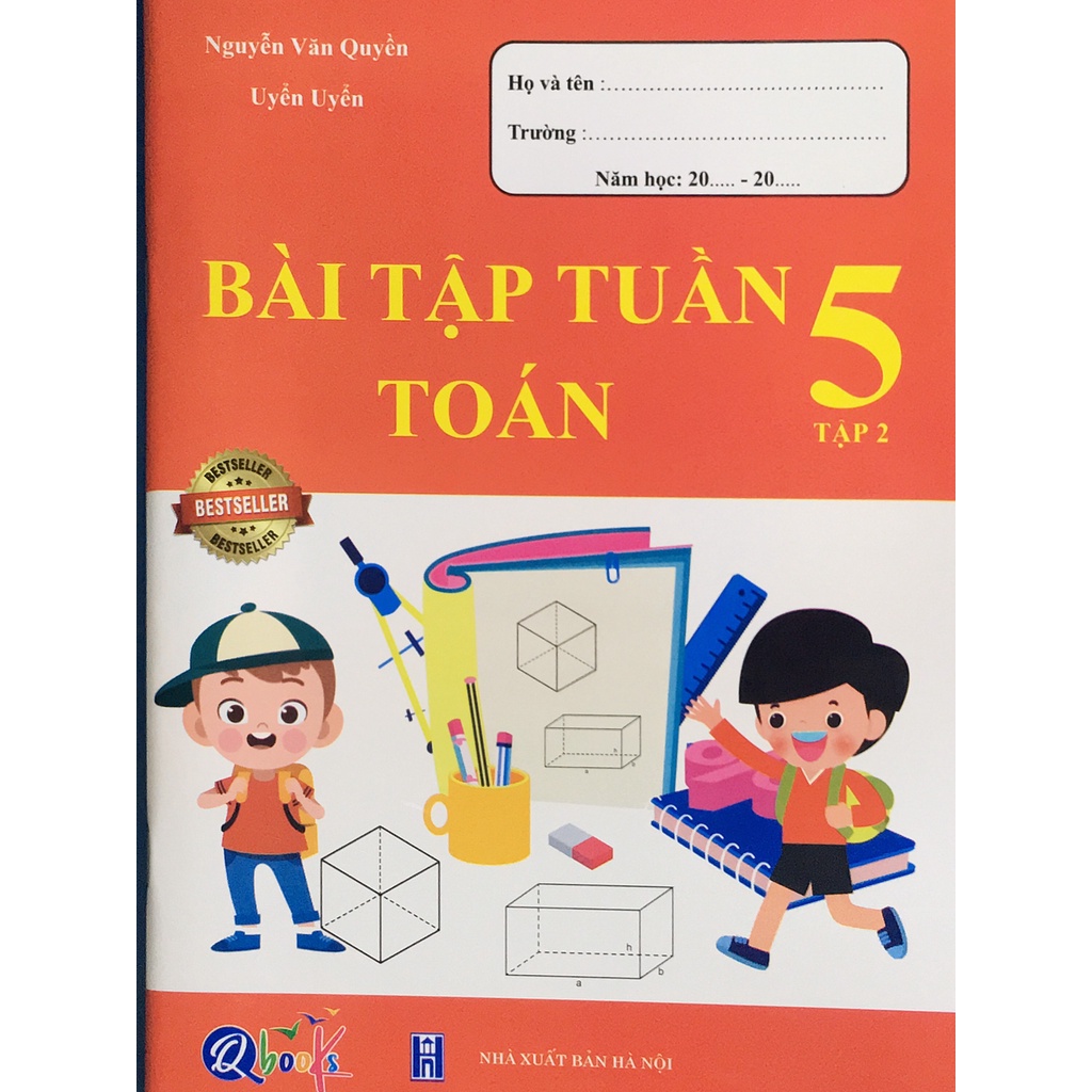 Sách - Bài tập tuần Toán 5 - Tập 2