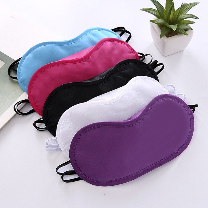 Miếng che mắt bịt mắt ngủ vải trơn màu chống mỏi mắt che chắn ánh sáng tiện lợi đi du lịch youngcityshop 30.000