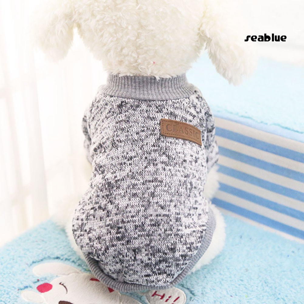 Áo Len Giữ Ấm Cho Thú Cưng