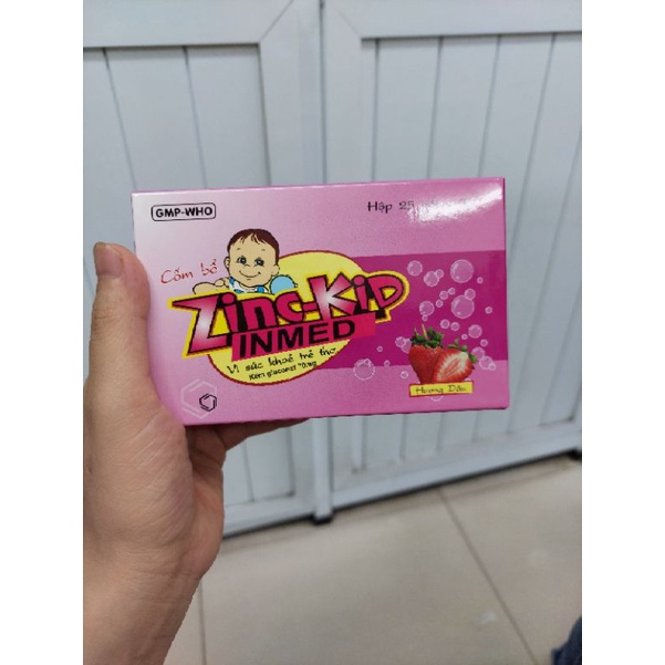 Zinc kid bổ xung kẽm cho trẻ hộp 25 gói