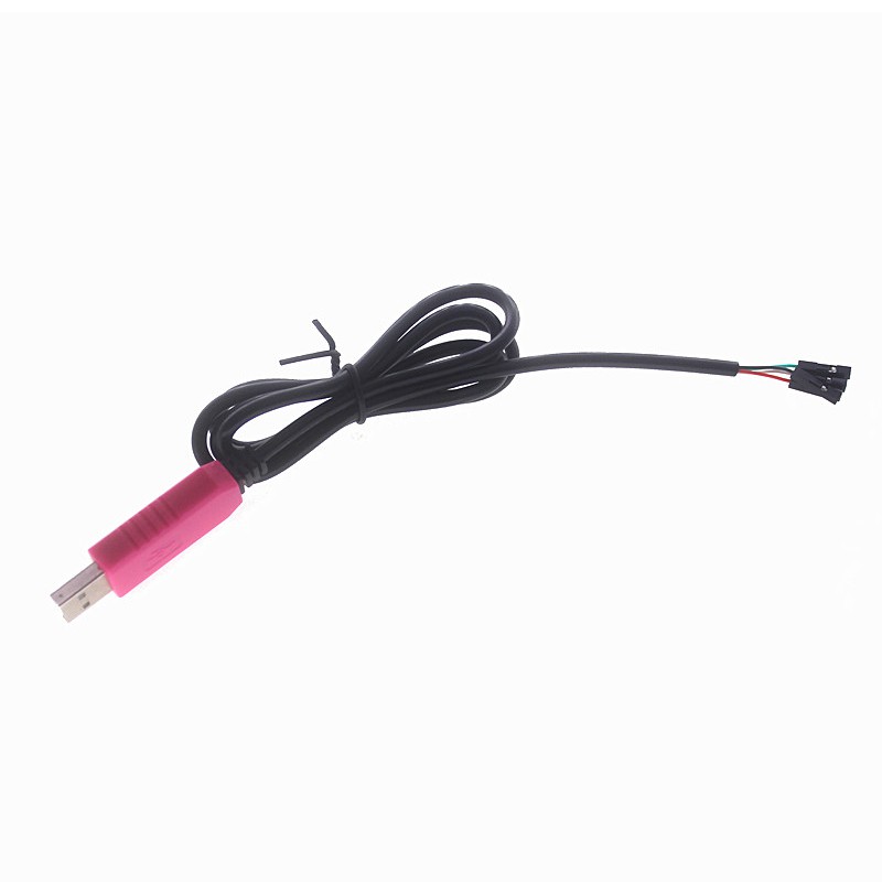 CP2102 Cáp nối tiếp USB sang TTL Cáp chuyển đổi đường dây tải xuống 1M 4PIN Tương thích cho Win 7 8 10 cho Arduino