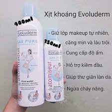 XỊT KHOÁNG EVO CỦA PHÁP TĂNG CƯỜNG ĐỘ ẨM CHO DA | BigBuy360 - bigbuy360.vn