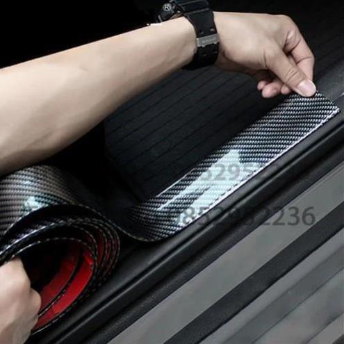 Nẹp chống xước ô tô vân cacbon