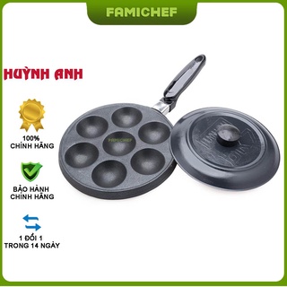 Khuôn bánh Khọt có tay cầm chống dính 7 lỗ Huỳnh Anh HA014
