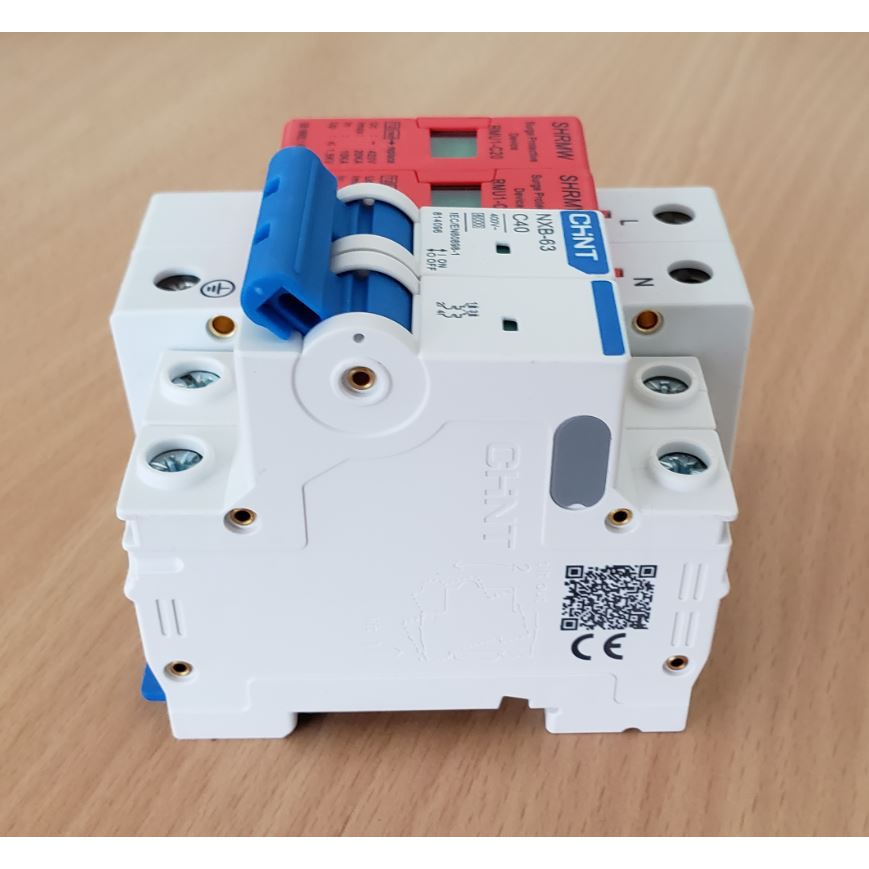 COMBO CB CHỐNG SÉT AC, CHỐNG SÉT LAN TRUYỀN 220VAC