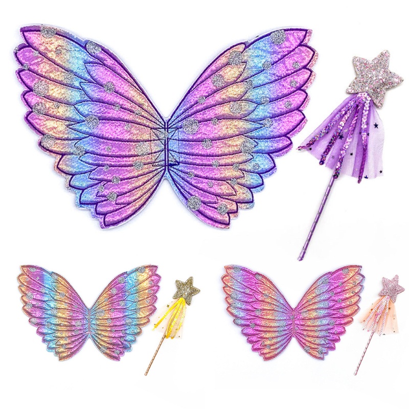 Bộ đồ hóa trang nàng tiên có cánh bướm xinh xắn cho bé gái