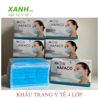 Khẩu Trang Y Tế 4  lớp ( Hộp 50 cái)