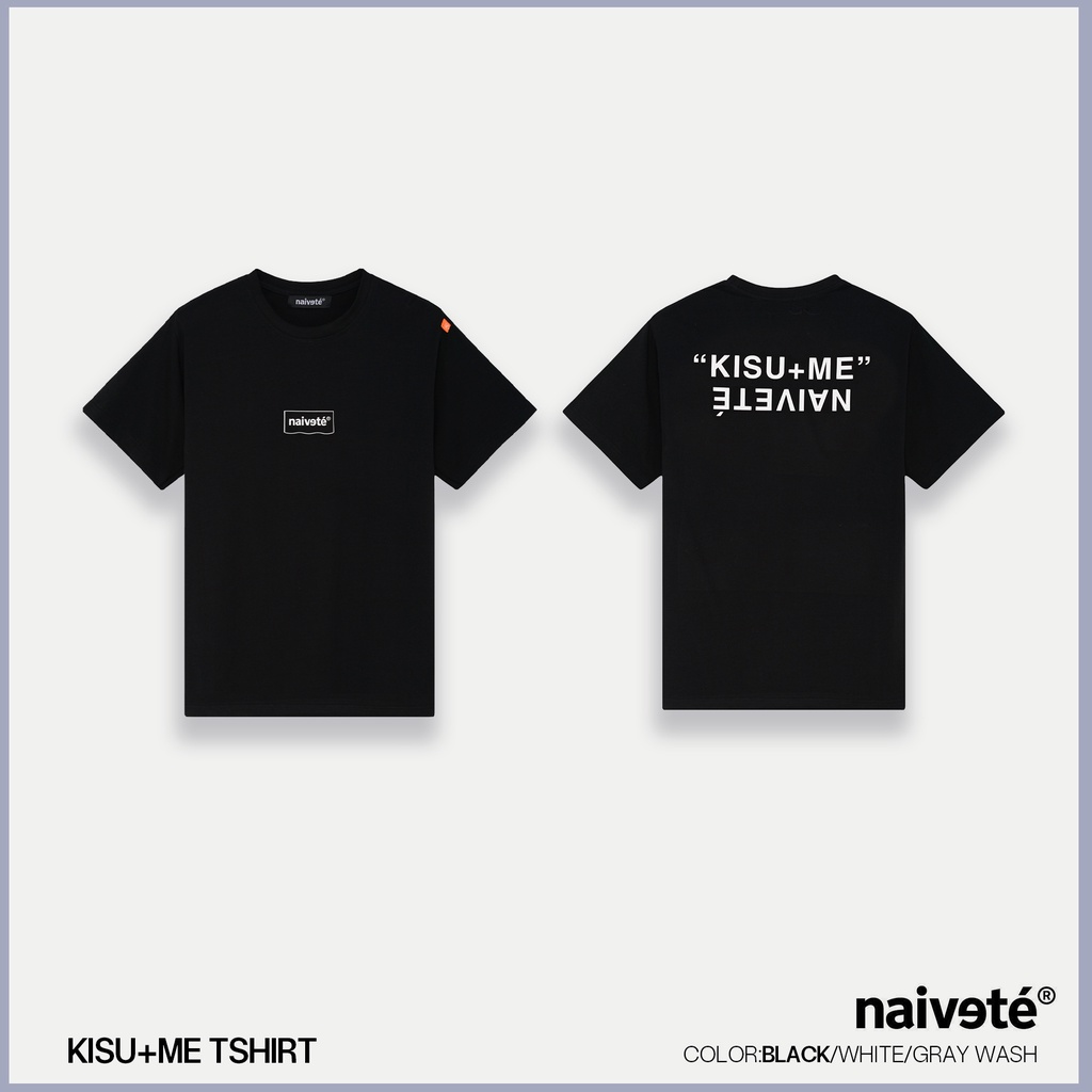 Áo thun unisex Kisu-me T-shirt chất liệu cotton cao cấp