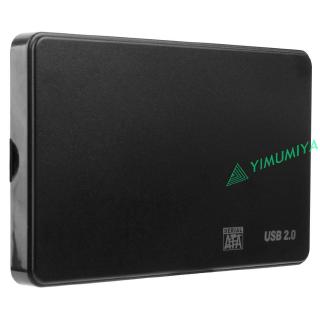 YI 2.5 inch Hard Disk Case SATA USB2.0 HDD Box External Hard Drive Enclosure