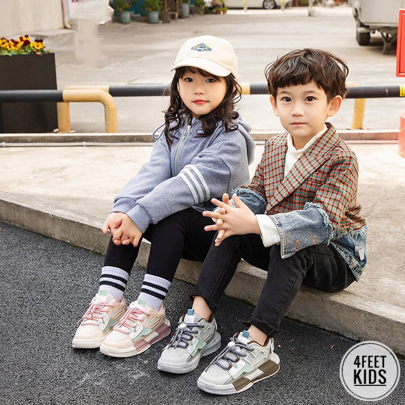 Giày thể thao Vector S4 cho bé trai bé gái từ 5-14 tuổi, outfit đỉnh cao cho bé với phong cách Nhật Bản từ BST xuân hạ 2