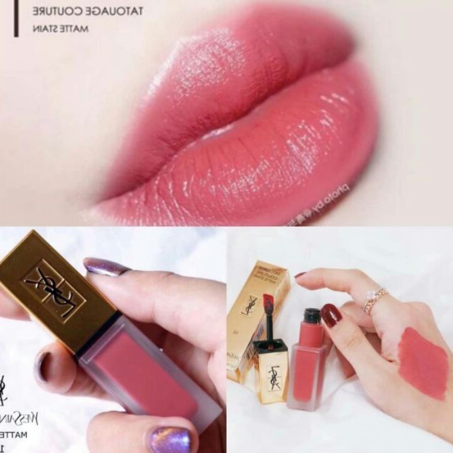 Hàng Pháp - Son môi YSL Tatouage Couture - đủ bill | BigBuy360 - bigbuy360.vn