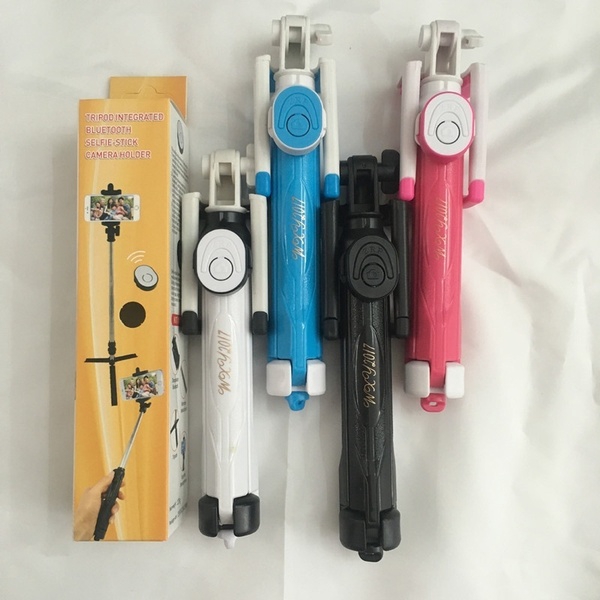 Gậy chụp ảnh selfie gấp gọn kết nối Bluetooth cho điện thoại | BigBuy360 - bigbuy360.vn