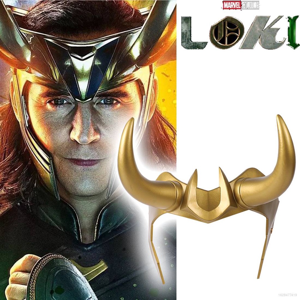 Mặt Nạ Cao Su Cứng Hóa Trang Loki Phim Marvel 2021