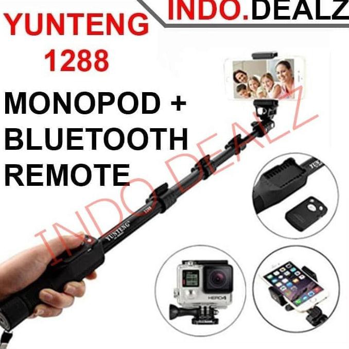 Gậy Chụp Ảnh Từ Xa Yunteng Yt-1288 Kết Nối Bluetooth