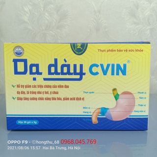DẠ DÀY CVIN tăng cường chức năng tiêu hóa, giảm acid dịch vị