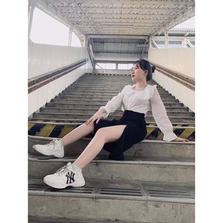 CHÂN VÁY XẺ TÀ DÁNG DÀI