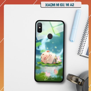 Ốp lưng kính 3d xiaomi mi 6x- mi a2