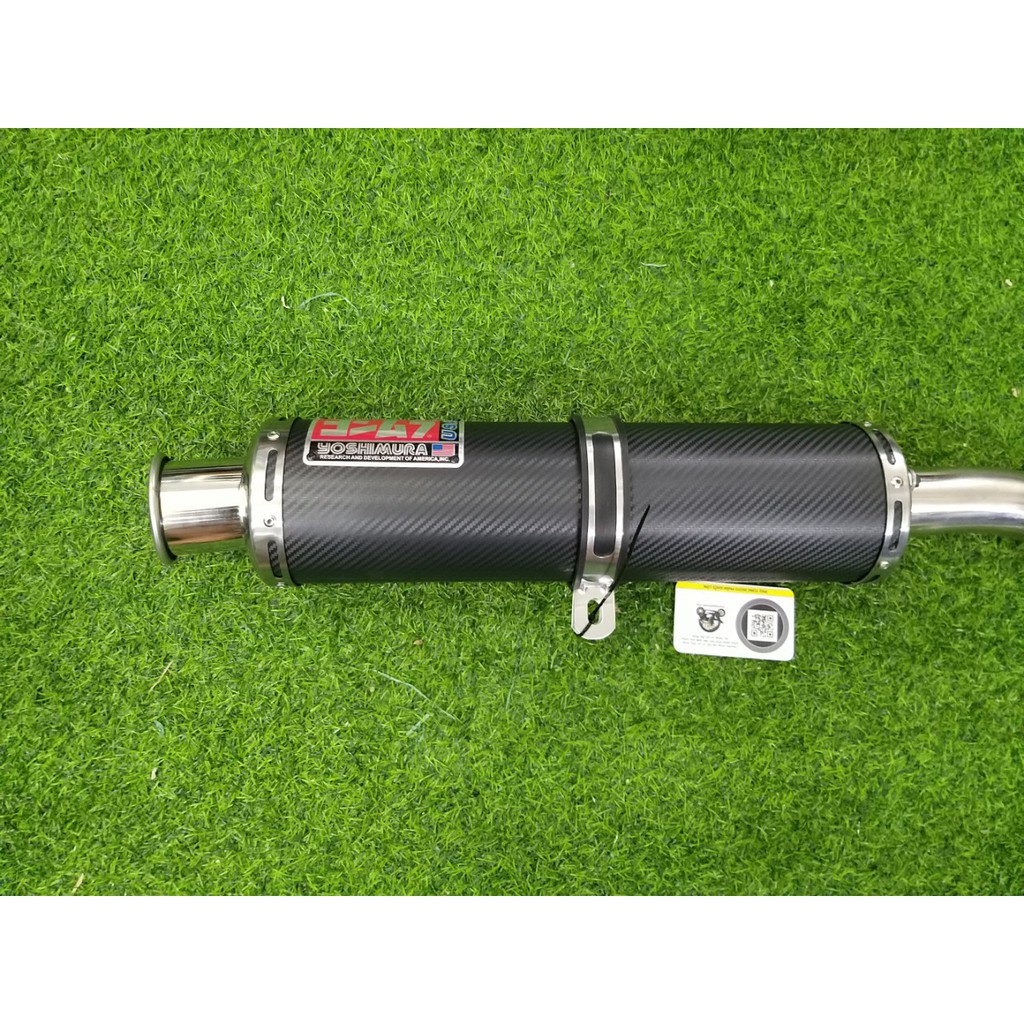 Pô slip on Yoshimura Honda Hornet 250 với cổ inox