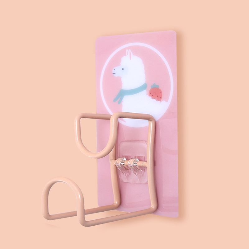 Móc Treo Thau Chậu, Móc Treo Đa Năng In Hình Dán Tường Tiện Lợi