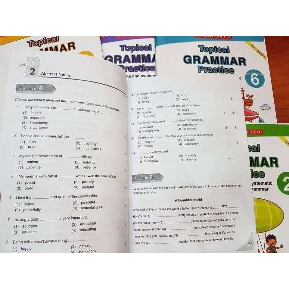 Combo 5q - Topical Grammar Practice