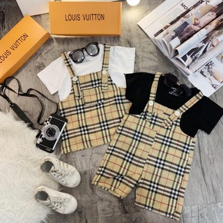 Set váy yếm dành cho bé gái