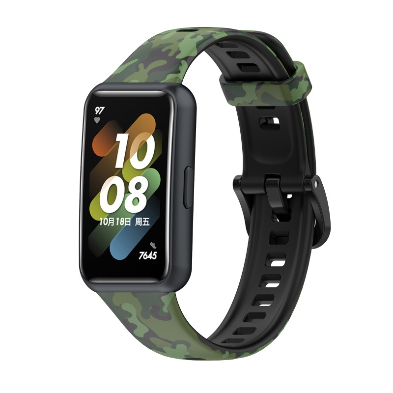 Dây Đeo Tay Thông Minh Huawei Band 7 Bằng Silicon Bền Chống Mồ Hôi Có Thể Điều Chỉnh