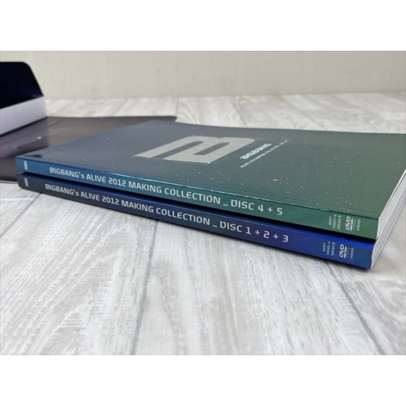 BIGBANG BỘ DVD ALIVE 2012 MAKING COLLECTION