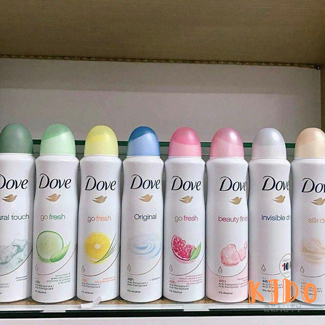 Xịt thơm body nữ DOVE 150ml