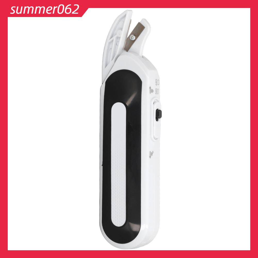 Summer062 Kéo điện Không dây Mini di động 2 chế độ cung cấp với Lưỡi kéo kim loại Nắp đậy để may