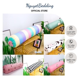 Vỏ gối ôm Cotton Poly siêu mềm mịn - Kích thước 35 x 105 cm - Đa dạng màu sắc - NguyetBedding