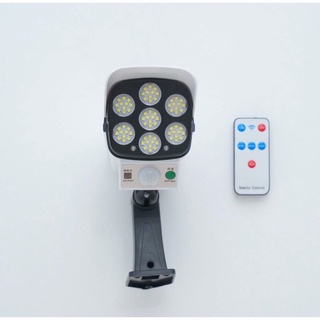 đèn năng lượng mặt trời giả camera sạc bằng năng lượng mặt trời không tốn điện giả cam lên có thể tránh được trộm