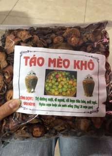 Táo mèo khô Sapa 500gr