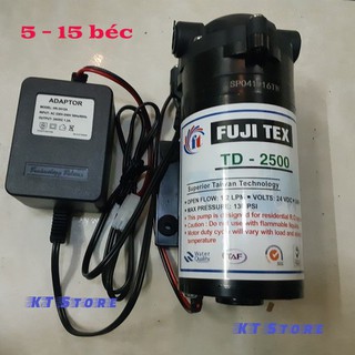 Bộ Máy phun sương Fuji Tex (TD-2500) + Adapter 24V (5-15 béc)
