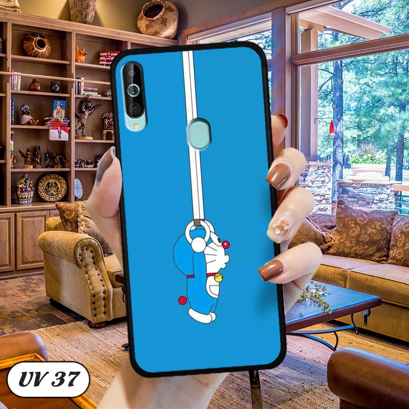 Ốp lưng nhám viền dẻo Samsung Galaxy A60 in hình