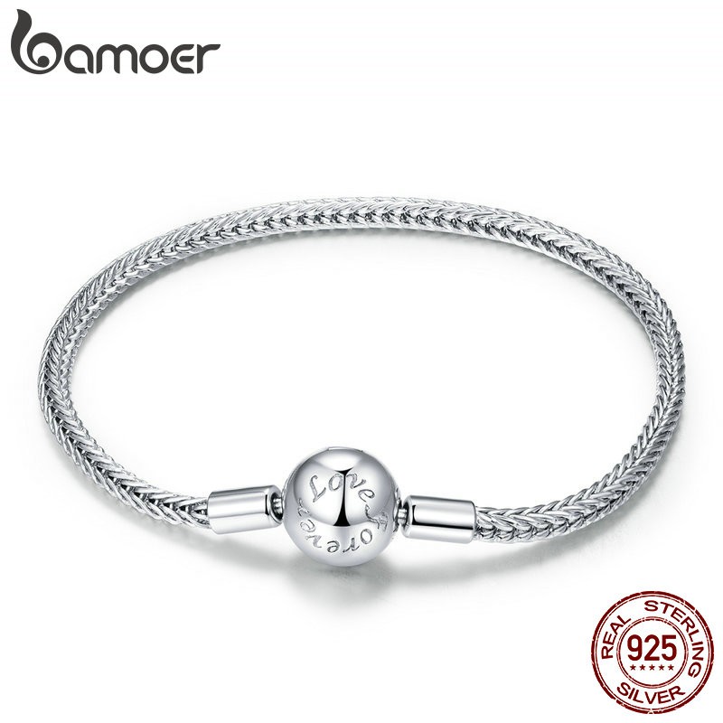 Vòng đeo tay Bamoer SCB201 bạc 925 cao cấp quý phái dành cho nữ