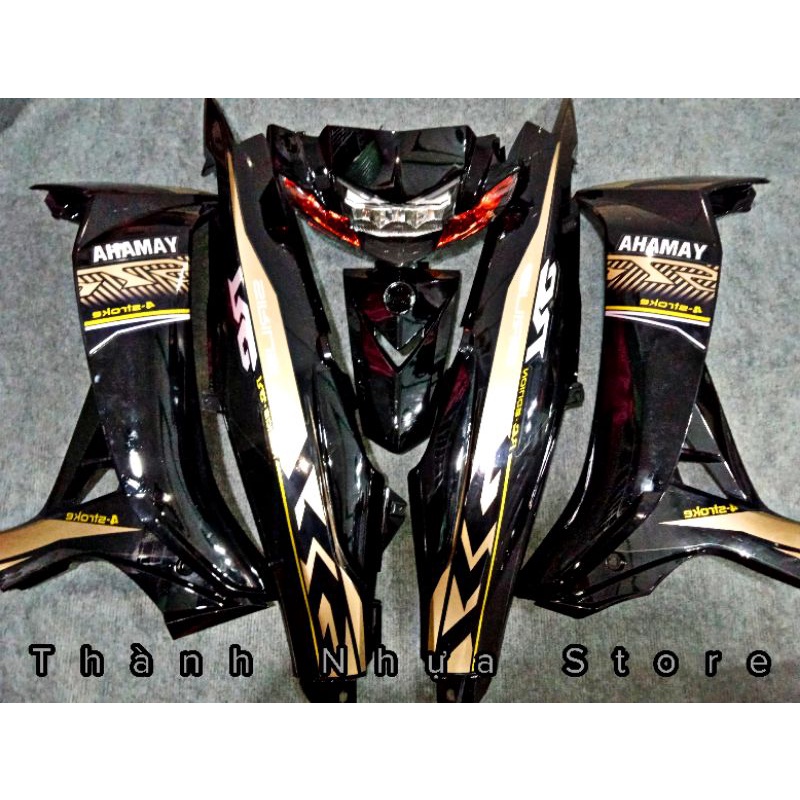 Dàn áo Sirius Đen RC Vàng mẫu New