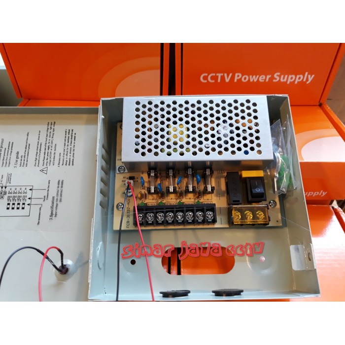 Kem CCTV BOX hiệu POWER SUPLY 5A