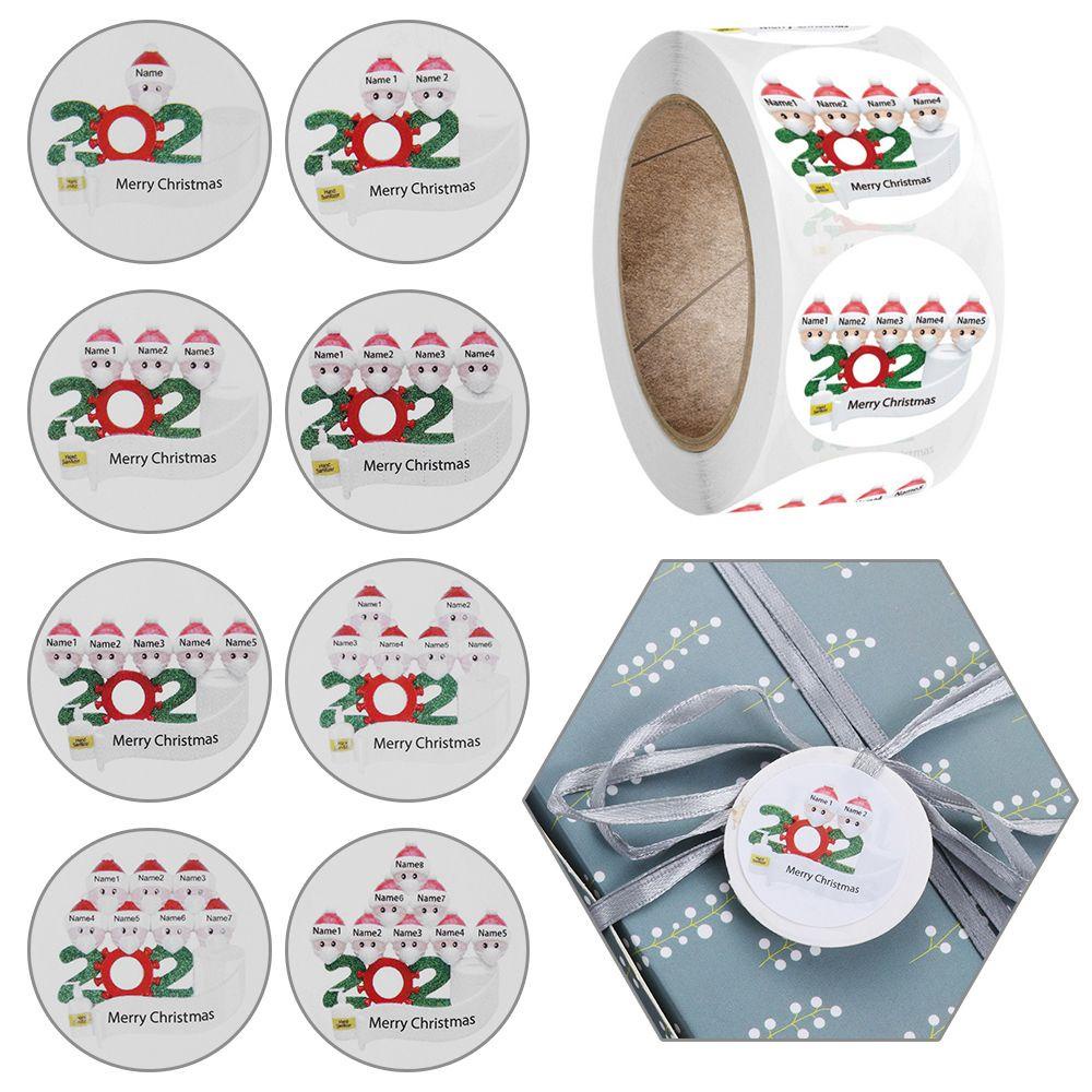 Bộ 500 Miếng Dán Trang Trí Chủ Đề Giáng Sinh