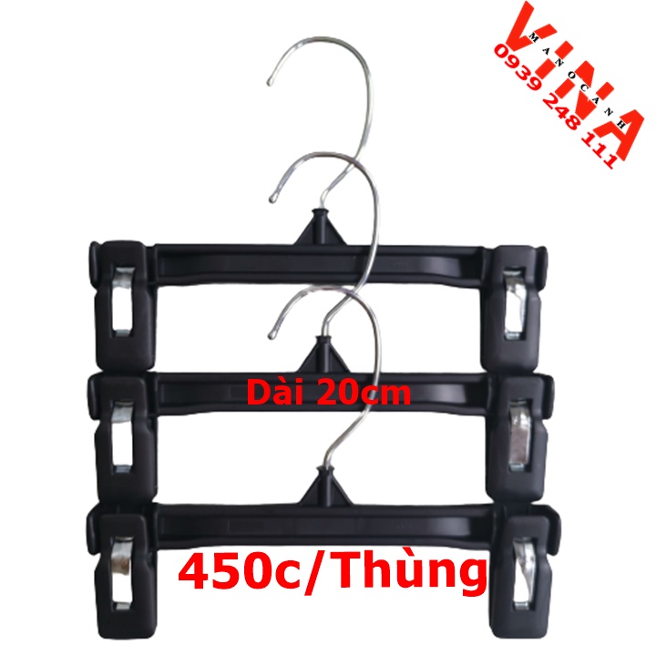450 Móc kẹp nhựa quần trẻ em chuyên dùng cho shop kids giá sỉ thùng- móc 6008